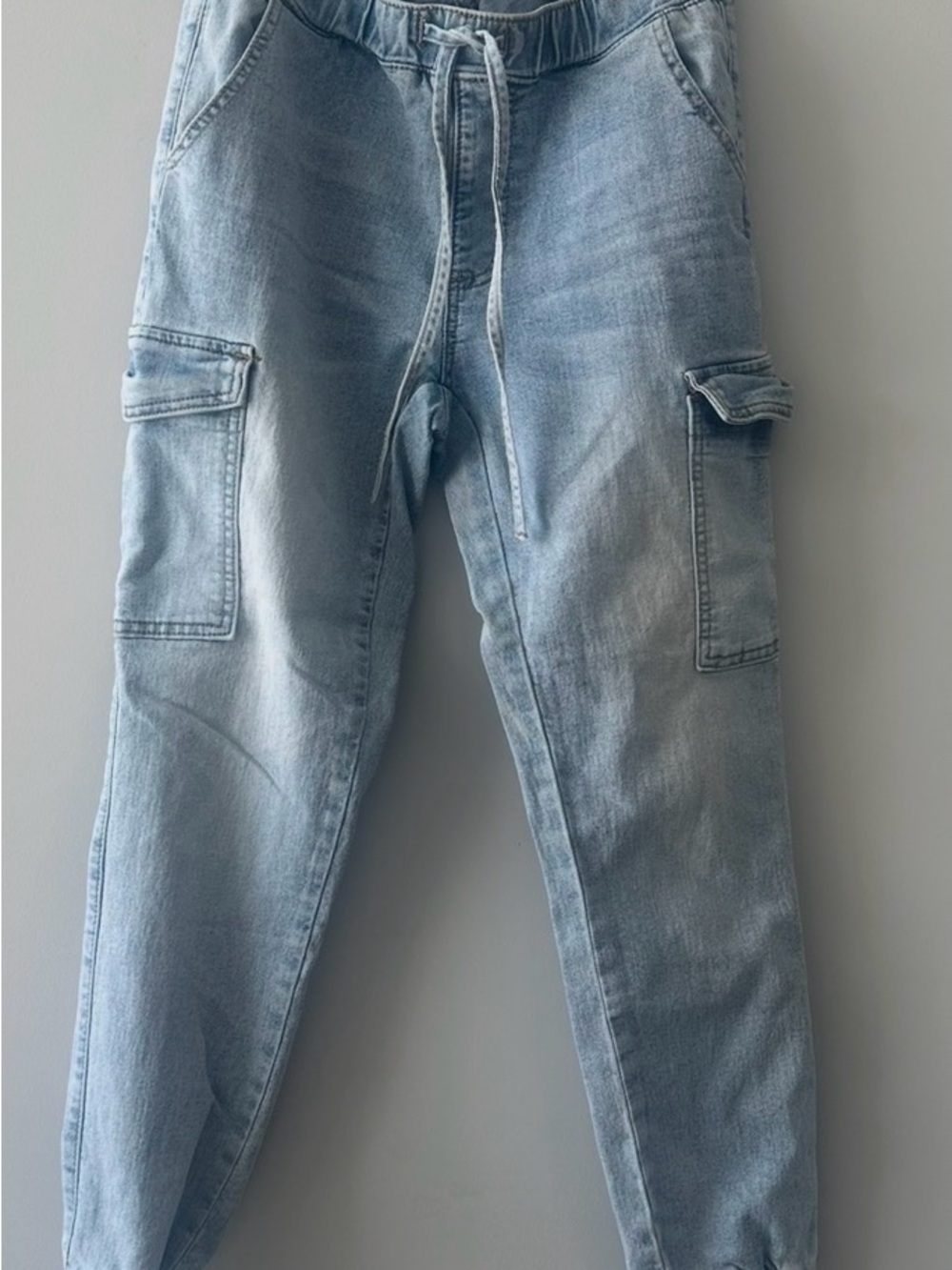 Almost Famous Light Blue Women’s Cargo Jeans